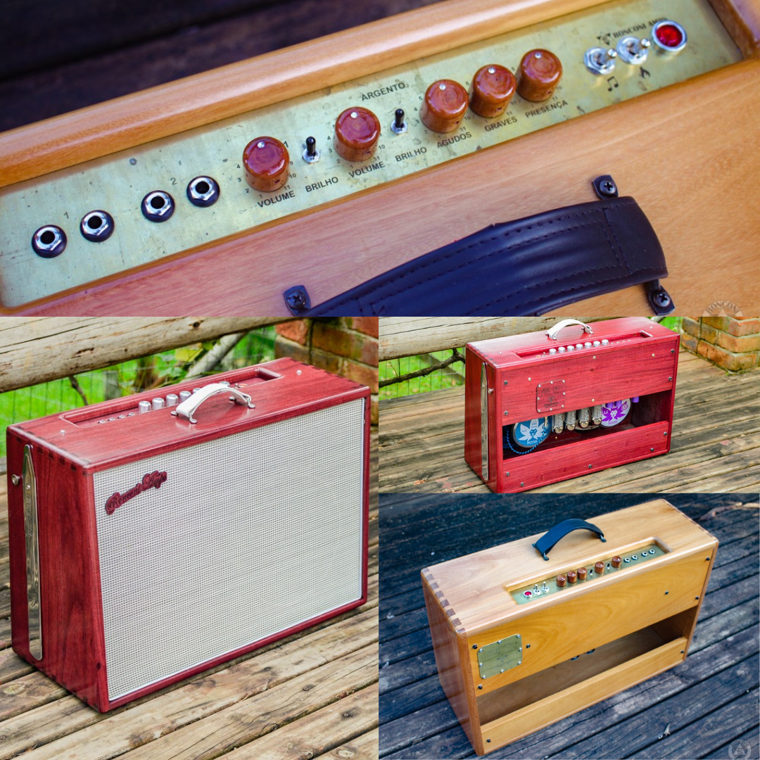 amplificador com toda a beleza do timbre do Keith Richards, construído aqui também! Um aparelho com circuito fiel ao Tweed Twin, tornado famoso nas mãos do guitarrista do Rolling Stones!
