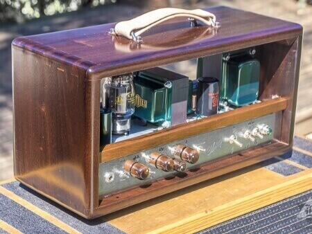 amplificador valvulado modelo vintage